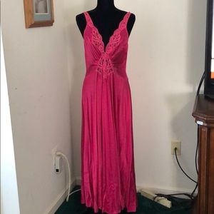 Hot pink nightgown